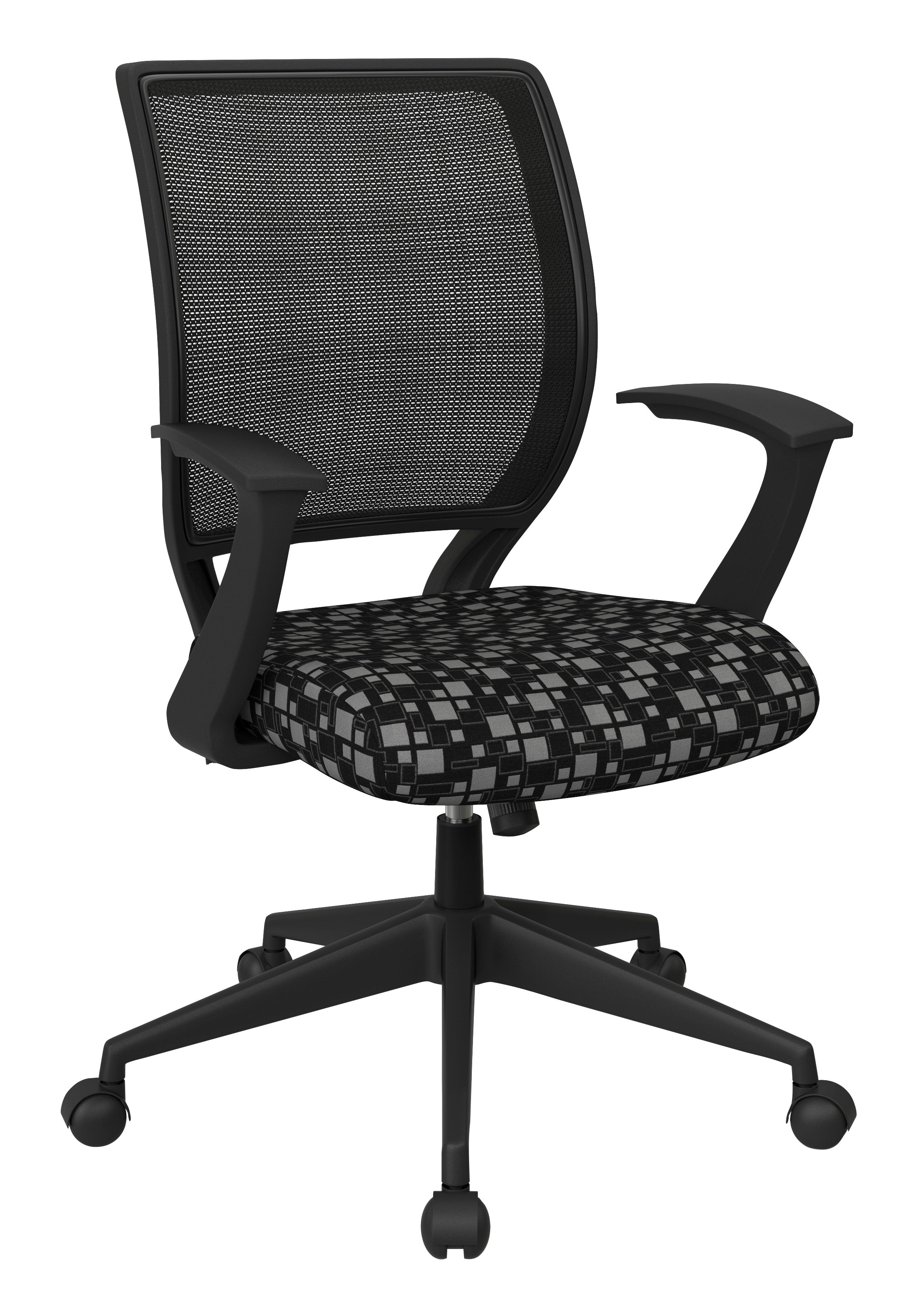 Screen Back Task Chair with "T" Arms 1